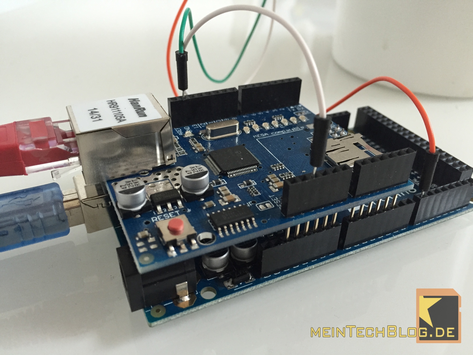 Arduino mit Ethernetshield