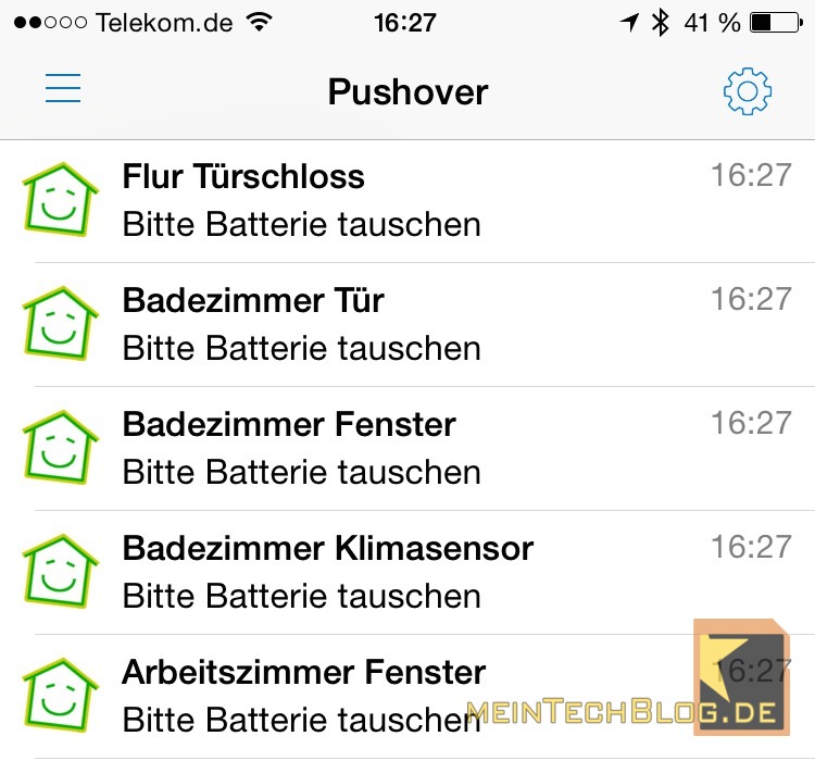 Pushover iPhone
