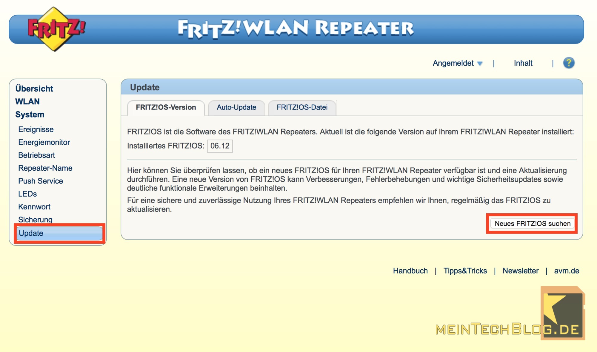 FirtzWLAN Repeater Update