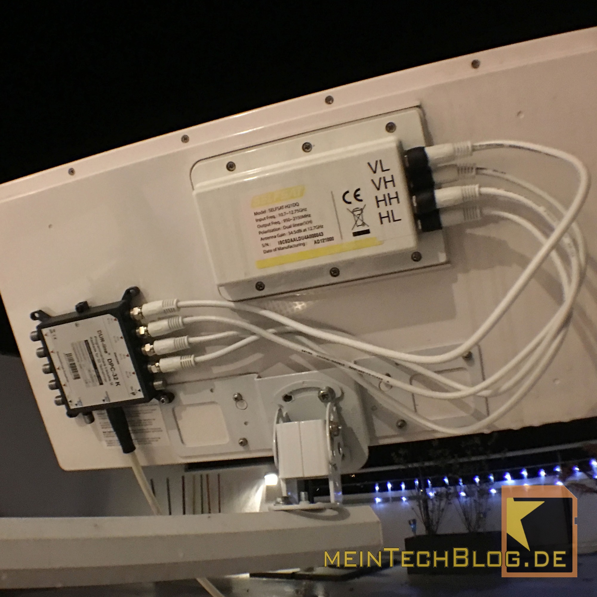 VU+ Solo 4K und JESS-Multischalter – Acht unabhängige Sat-Tuner über ein  Kabel –