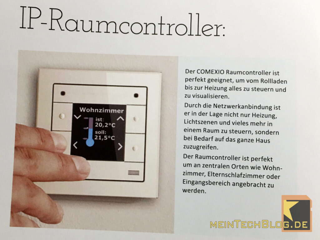Comexio IP-Raumcontroller