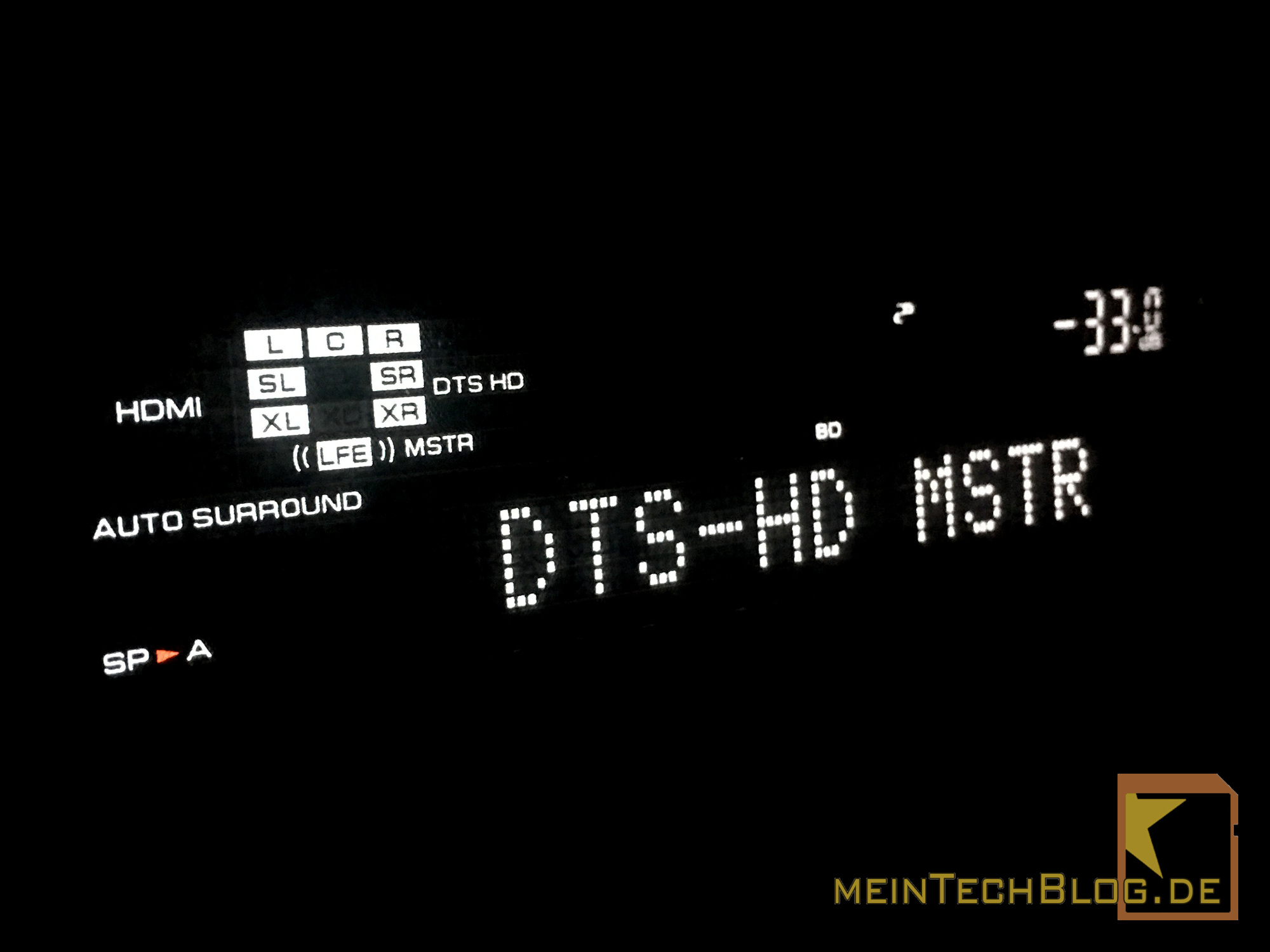 Pioneer AV-Receiver DTS-HD MSTR