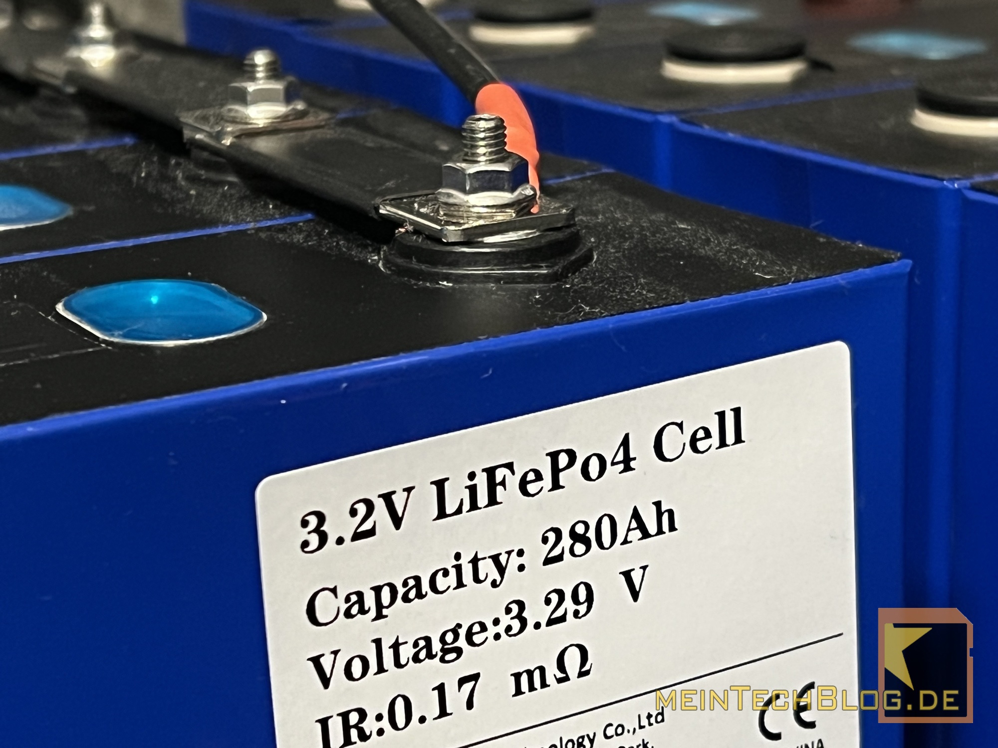 Batterieklemmen-Anschlüsse, Batterie-Anschluss, Vollkupfer-Energiespeicher  für Lithium-Batterie 200 A, 2 Stück
